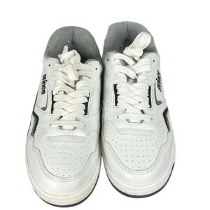 Prince FST838  Womens Lace Up Sneakers Size‎ 9.5 White Leather Upper NWT
